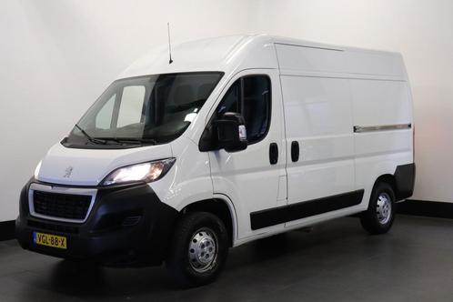 Peugeot Boxer 2.2 BlueHDi 120PK 2x Schuifdeur L2H2 EURO 6, Auto's, Peugeot, Lease, Zwart, Handgeschakeld, Overige carrosserieën