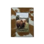 fotolijst koe bruin 15x10cm, Huis en Inrichting, Woonaccessoires | Overige, Verzenden, Nieuw