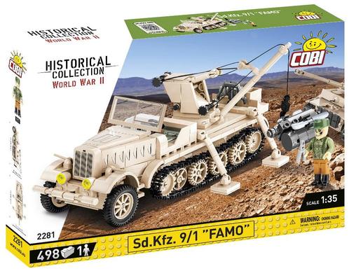 COBI 2281 SD.KFZ.9/1 FAMO (Leger bouwsets, Modelbouwsets), Kinderen en Baby's, Speelgoed | Bouwstenen, Nieuw, Verzenden