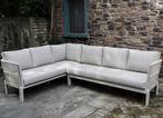 Veneto hoek loungeset 2 delig aluminium latte zand rope, Tuin en Terras, Tuinsets en Loungesets, Ophalen of Verzenden, Nieuw