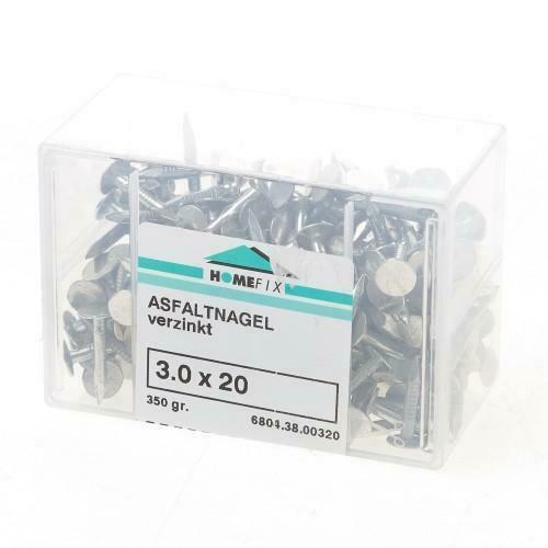 asfaltnagels 20mm x 3mm 350 gram, Doe-het-zelf en Verbouw, Overige Doe-het-zelf en Verbouw, Nieuw, Verzenden