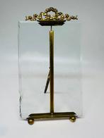 Fotolijst - Verguld messing, gefacet glas - Napoleon III