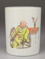 Penselenpot - Onsterfelijk - Porselein - China - 20e eeuw