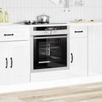 vidaXL Ovenkast Kalmar bewerkt hout hoogglans wit, Huis en Inrichting, Verzenden, Nieuw, Wit