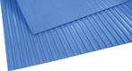 Yoga Tred rubber werkplaatsmat op rol - 100 cm breed - Blauw, Nieuw, Verzenden