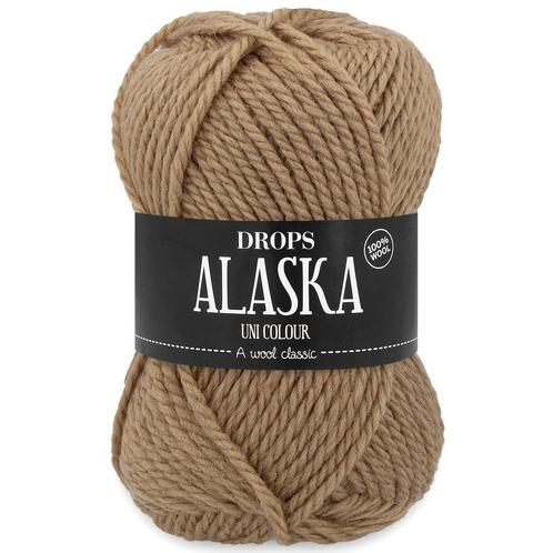 DROPS Alaska Uni Colour - 68 pinda - Wol Garen, Hobby en Vrije tijd, Breien en Haken, Ophalen of Verzenden
