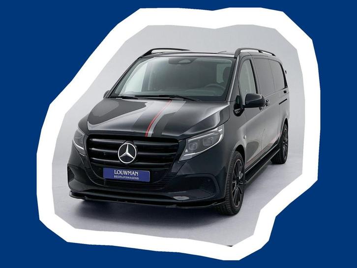 Zakelijke Lease |  Mercedes-Benz Vito 119 CDI L3 Pro *Editio, Auto's, Bestelauto's, Onderhoudsboekje, Lease, Zwart, Automaat, Overige kleuren
