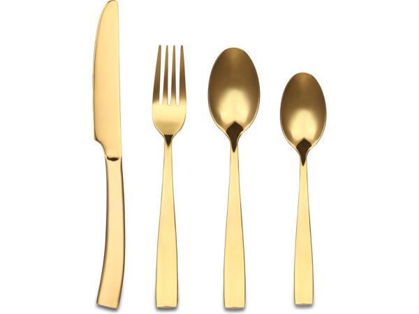Veiling - Bestekset goud 24-delig, Huis en Inrichting, Keuken | Bestek