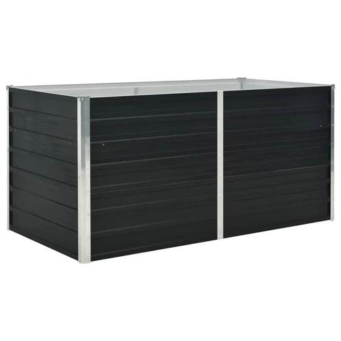 Plantenbak Verhoogd Antraciet - 160cm - Retourdeal - Duur..., Tuin en Terras, Bloembakken en Plantenbakken, 60 cm of meer, 100 cm of meer
