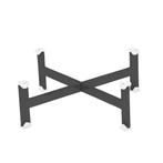 GGM Gastro | Buffetstandaard - Hoogte: 70mm - Zwart - |, Huis en Inrichting, Verzenden, Nieuw