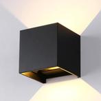 Buitenlamp zwart IP54 | 2 x 3W | lichtspreiding instelbaar, Nieuw, Minder dan 50 watt, Netvoeding, Wandlamp