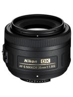 Nikon AF-S 35mm f/1.8G DX, Audio, Tv en Foto, Fotografie | Lenzen en Objectieven, Nieuw, Ophalen of Verzenden, Standaardlens, Zoom
