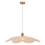 Landelijke hanglamp beige, Nena, Nieuw, Ophalen of Verzenden, Landelijk, 75 cm of meer