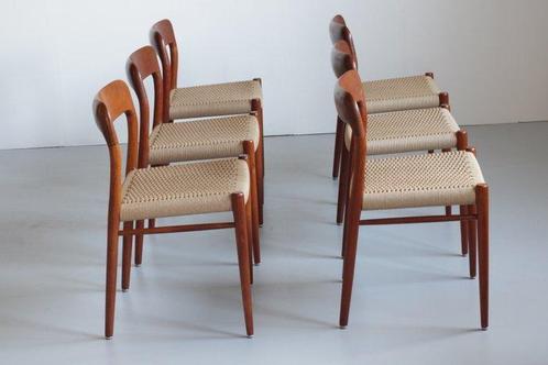 J.L. Møllers Møbelfabrik - Niels Otto Møller - Eetkamerstoel, Antiek en Kunst, Kunst | Designobjecten