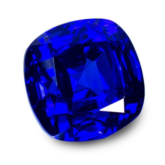 Blauw Tanzaniet - 16.41 ct - Gemological Institute of, Sieraden, Tassen en Uiterlijk, Edelstenen