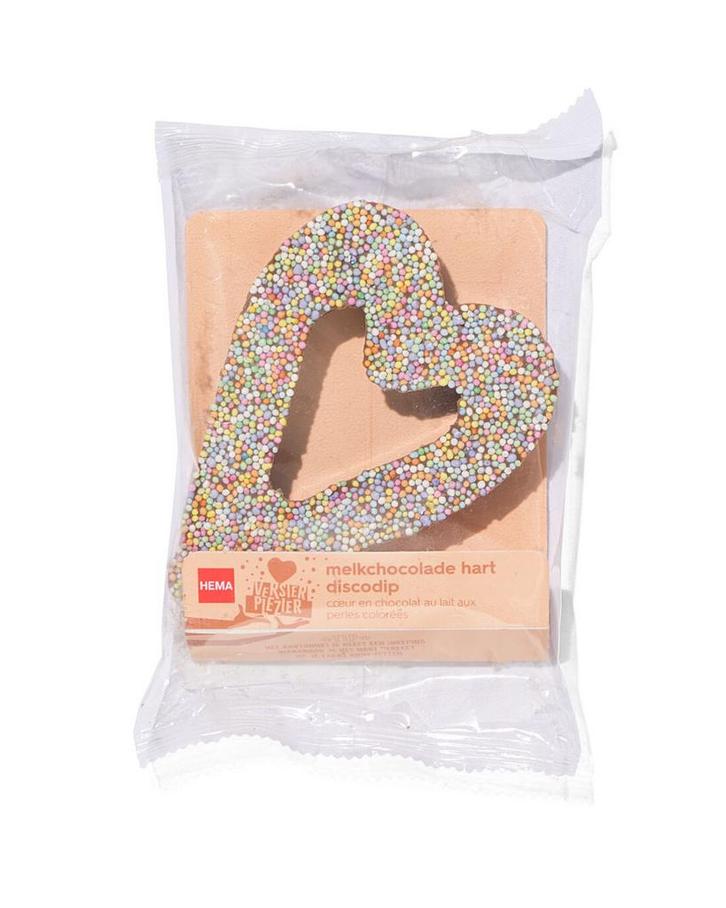HEMA Chocolade hart met discodip, Diversen, Sinterklaas, Nieuw, Verzenden