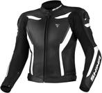 SHIMA Chase Zwart Wit Leren Motorjas, Motoren, Nieuw met kaartje, Jas | textiel, SHIMA, Heren