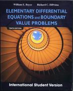 Elementary Differential Equations and Boundary 9781118323618, Zo goed als nieuw
