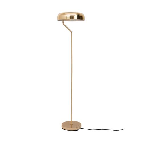 *WOONWINKEL* Dutchbone Eclipse Metalen Vloerlamp Messing, Huis en Inrichting, Lampen | Vloerlampen, Nieuw, Verzenden