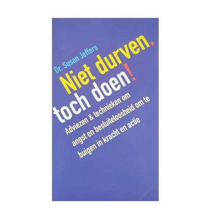 NIET DURVEN TOCH DOEN 9789025291945 S. Jeffers, Boeken, Psychologie, Gelezen, Verzenden