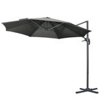 TRUUSK Zweefparasol Tuinparasol, Inclusief Kruisvoet, Weerbe, Verzenden, Nieuw