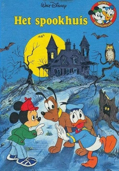 1 spookhuis Walt disney boekenclub 9789054283720 Walt Disney, Boeken, Overige Boeken, Gelezen, Verzenden