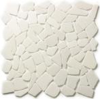 Riverstone Getrommeld Carrara Wit Marmer op Net 30,5x30,5 cm, Nieuw, Overige materialen, Overige typen, 20 tot 40 cm
