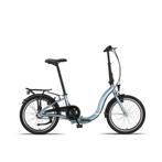 Pacto Seven Vouwfiets Licht Blauw, Nieuw