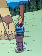 Hergé - 1 Silkscreen - Tintin - Tintin en Amérique - 1987, Boeken, Nieuw