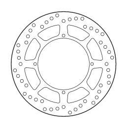 Moto Master Vintage voor remschijf ( 240mm ) Yamaha YZ 125/2, Motoren, Onderdelen | Overige, Nieuw, Verzenden