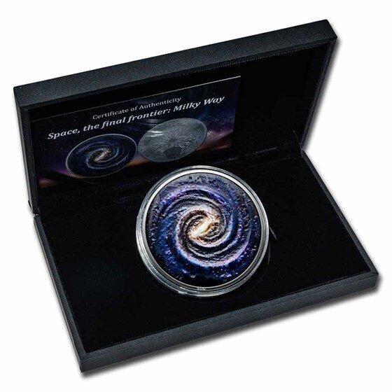 Palau. 20 Dollars 2021 The Milky Way - Space the Final, Postzegels en Munten, Edelmetalen en Baren