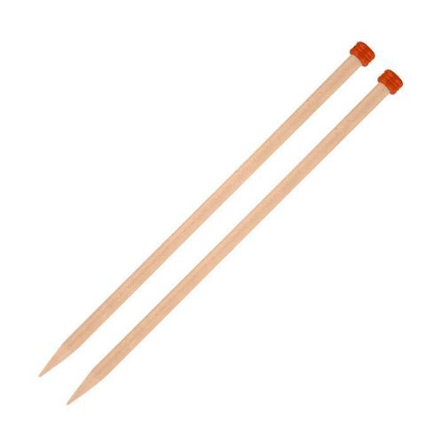 KnitPro Basix Birch Breinaalden (40 cm) - 25 mm, Hobby en Vrije tijd, Breien en Haken, Ophalen of Verzenden