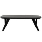 Quenza salontafel 120x65x40 cm mat zwart - OUTLET B, Ophalen of Verzenden, Nieuw