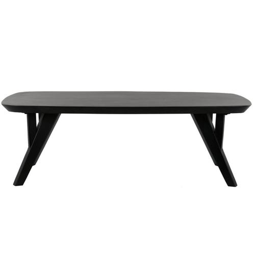 Quenza salontafel 120x65x40 cm mat zwart - OUTLET B, Huis en Inrichting, Stoelen, Nieuw, Ophalen of Verzenden