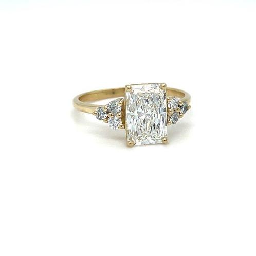 Zonder Minimumprijs - Ring - 14 karaat Geel goud - 2.25ct., Sieraden, Tassen en Uiterlijk, Ringen