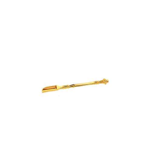 Mini Spoon chique  Goud, Verzamelen, Rookartikelen, Aanstekers en Luciferdoosjes, Nieuw, Ophalen of Verzenden