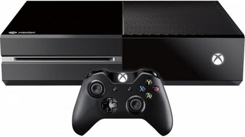 Xbox One Console 500GB (Zwart) (Xbox One), Spelcomputers en Games, Spelcomputers | Xbox One, Gebruikt, Verzenden