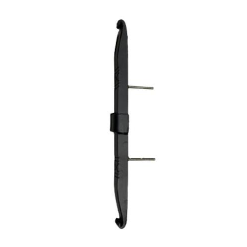 Muuranker decoratief smeedijzer zwart 45cm recht met krul, Doe-het-zelf en Verbouw, IJzerwaren en Bevestigingsmiddelen, Ophalen of Verzenden