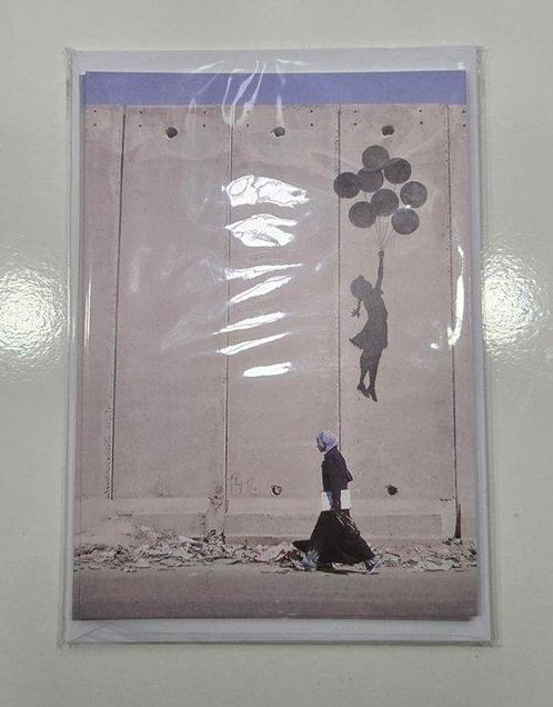 Banksy (1974) - Banksy Mural Palestine - Blister pack of 5, Antiek en Kunst, Kunst | Schilderijen | Modern