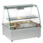 Diamond Warmhoudvitrine | Bain Marie | 2x GN 1/1 | 695x602x6, Zakelijke goederen, Horeca | Keukenapparatuur, Ophalen of Verzenden