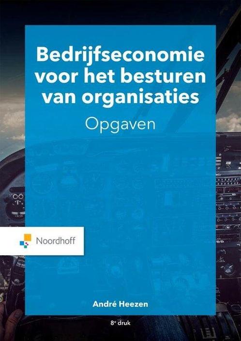 9789001277802 Bedrijfseconomie voor het besturen van orga..., Boeken, Schoolboeken, Zo goed als nieuw, Verzenden