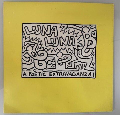 Keith Haring (1958-1990) - Keith Haring: Luna Luna, A Poetic, Antiek en Kunst, Kunst | Schilderijen | Modern