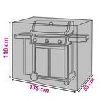 BBQ hoes | Rechthoekig | 135 x 65 x 110 cm (PP, Grijs), Verzenden, Nieuw