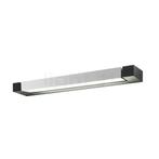 Nemo Ara Wandlamp LED, antraciet/gepolijst - 69 cm - DALI, Verzenden, Nieuw