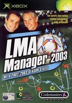 LMA Manager 2003-Standaard (Xbox) NIEUW, Spelcomputers en Games, Ophalen of Verzenden, Nieuw