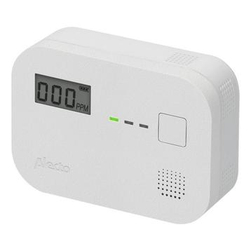 Alecto Koolmonoxide Melder - Compact - Extra Luid - Wit beschikbaar voor biedingen