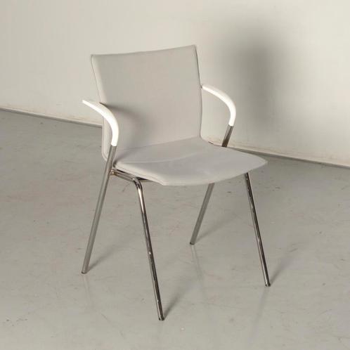 Ahrend A463 vergaderstoel, lichtgrijs, 4-poot onderstel, Huis en Inrichting, Stoelen, Ophalen of Verzenden
