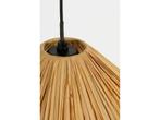 Mica Decorations Elisa Hanglamp - H18 x Ø30 cm - Raffia -, Verzenden, Nieuw