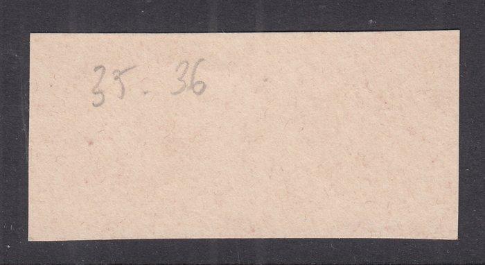 Nederland 1852 - Koning Willem III, ´Moesman´ druk, in, Postzegels en Munten, Postzegels | Nederland