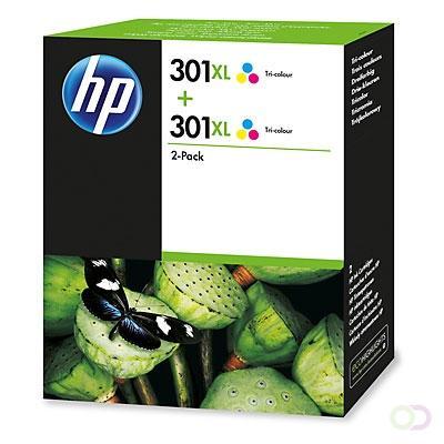 HP 301XL originele high-capacity drie-kleuren inktpatronens,, Computers en Software, Printerbenodigdheden, Verzenden